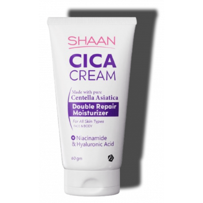 SHAAN CICA CENTELLA ASIATICA DOUBLE REPAIR MOISTURIZER CREAM 60 GM